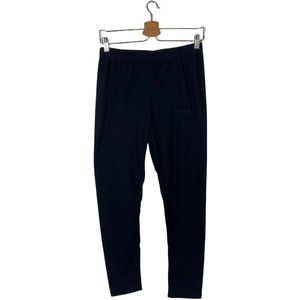 Mobius Womens Base Layer Pants Size 16 Jr Thermal Black Polyester Winter Sports